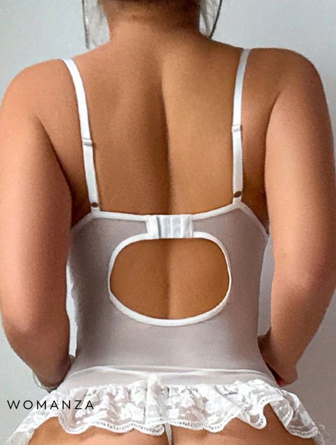 4-teiliges Bustier-Set